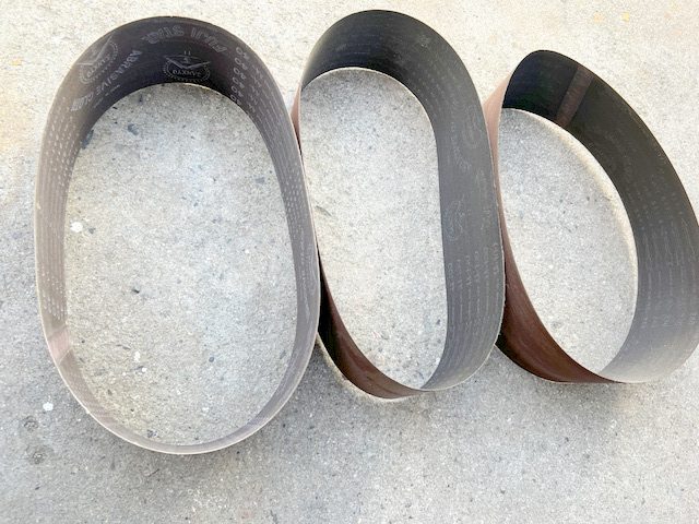 銅加工　サンドペーパ―　銅板加工に使用